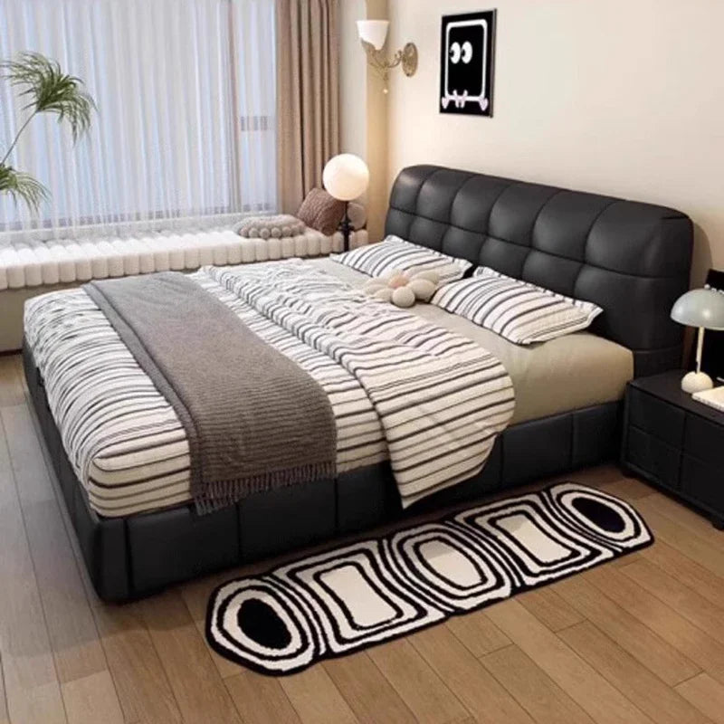 Queen Size Bed Frames Frame Luxury Double Modern Bedframe Bedroom Beds Single Family Home Furniture Cuna Para Bebe Base Twin WW